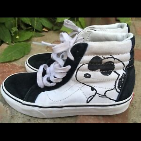 vans peanuts high tops